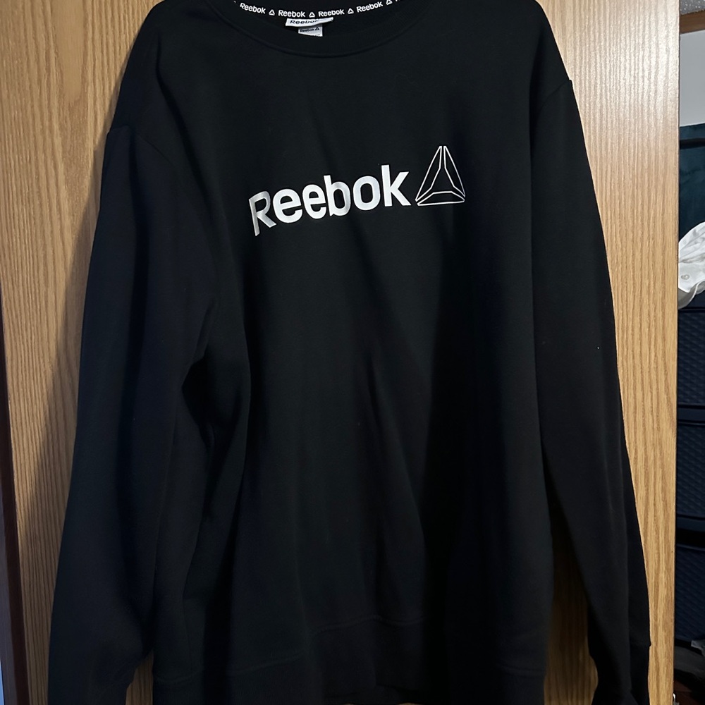 Reebok Men's Black Crewneck Sweater